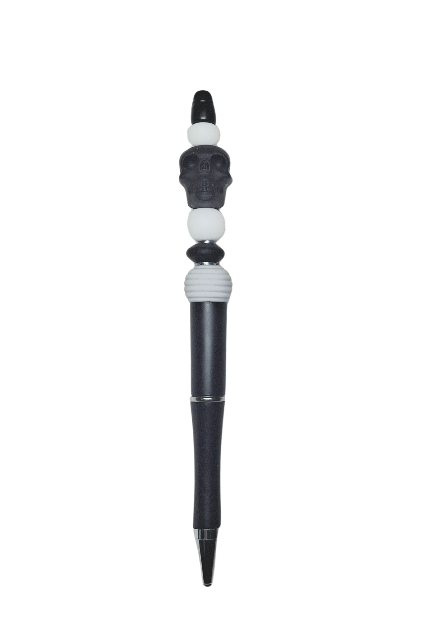 Black Skull Black Novelty Pen