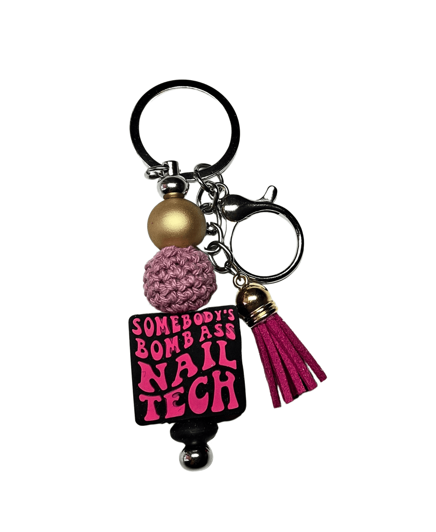 Nail Tech Keyring