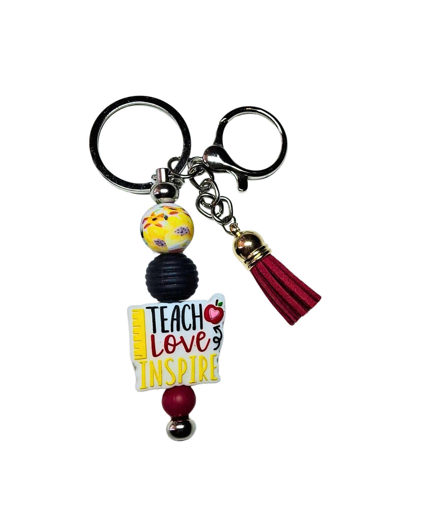 'Teach Love Inspire' Keyring