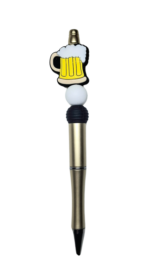 Beer Gold Novelty Pen