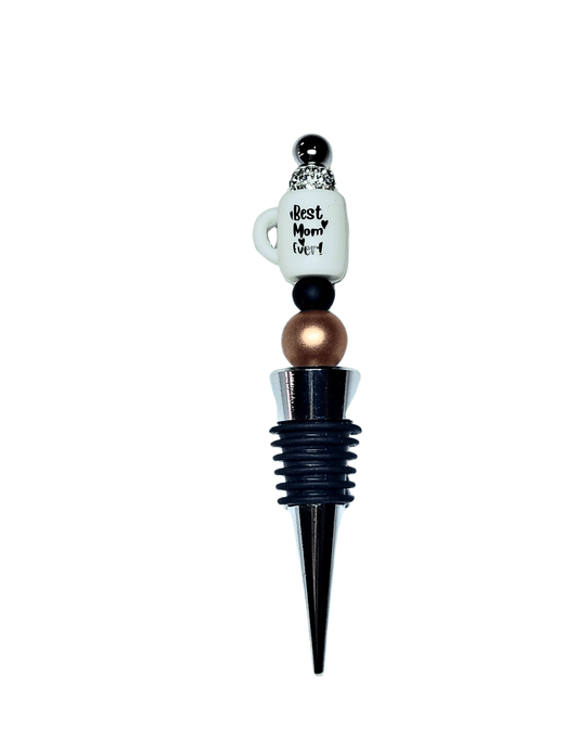 'Best Mom Ever' Mug Wine Stopper