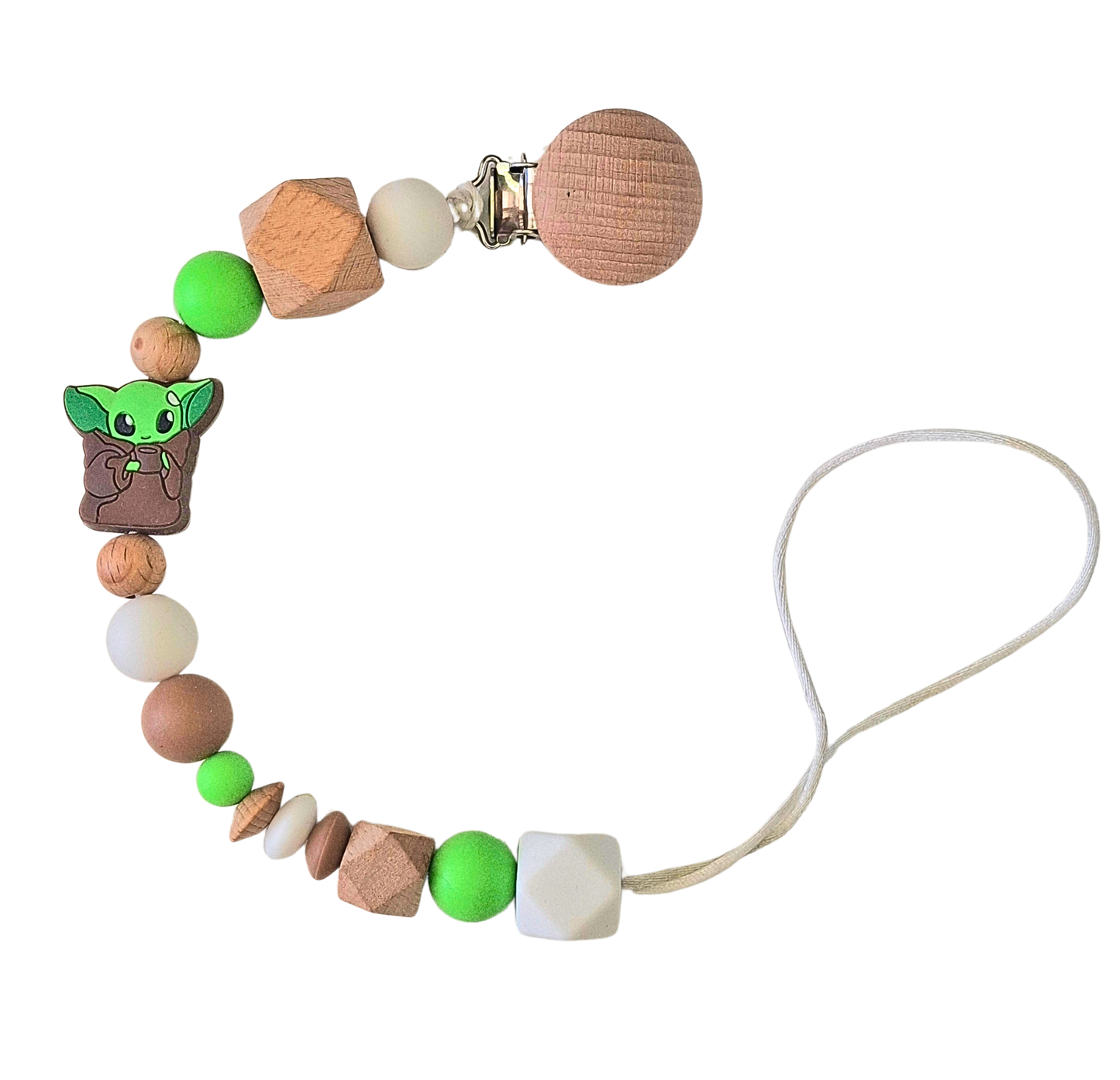 Grogu (Yoda) Dummy & Teether Clip