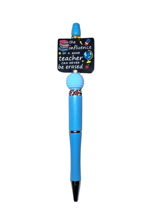 'The Influence of a Good Teacher Can Never Be Erased' Blue Pen