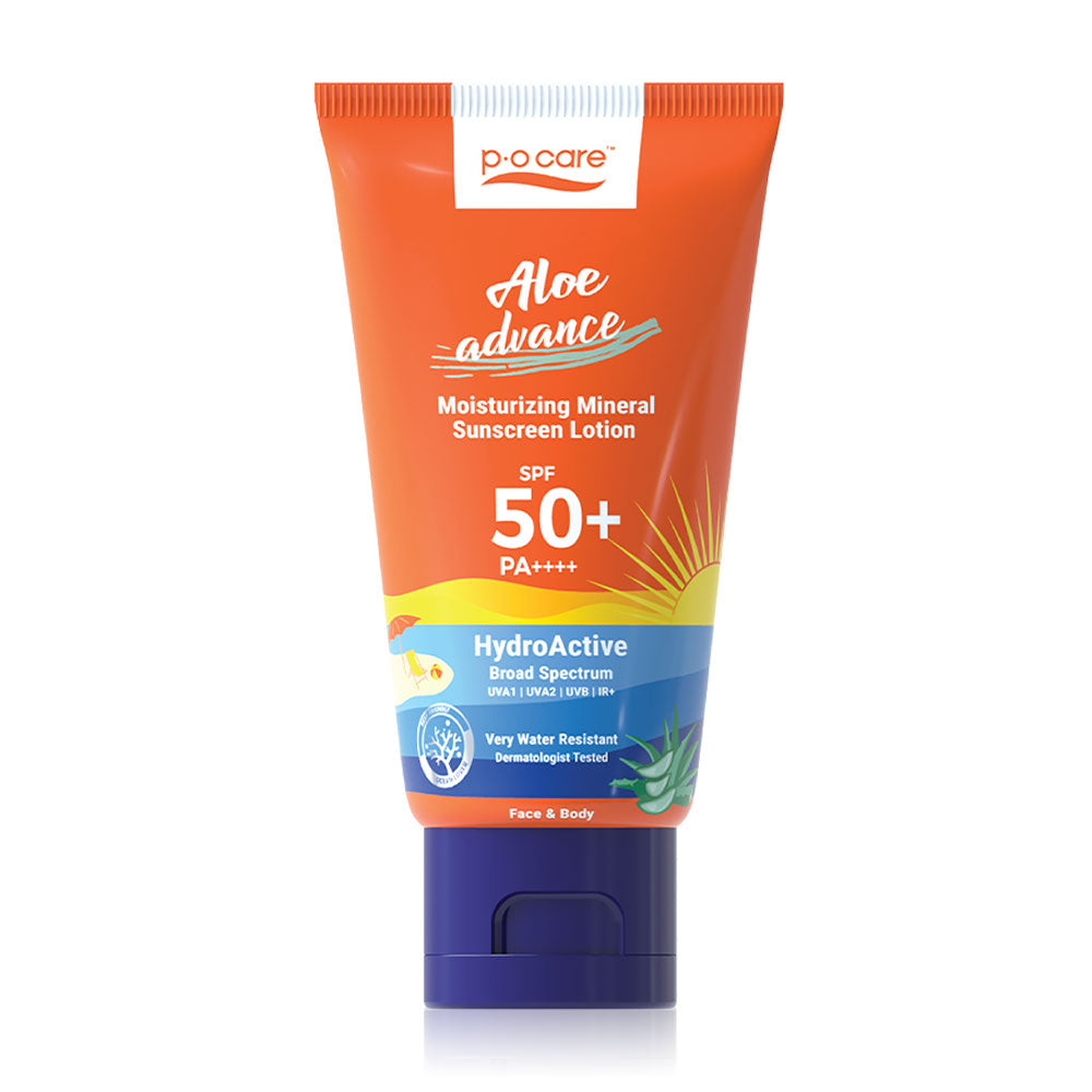 Aloe Advance Moisturizing Mineral Sunscreen SPF50+ PA++++ - 115ml