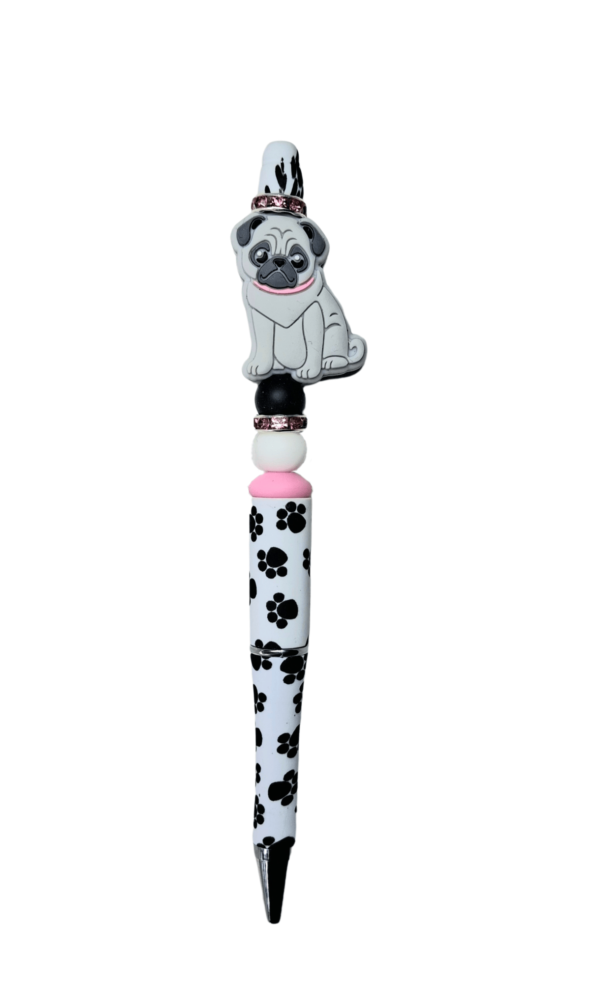 Pug Paw Print Novelty Pen
