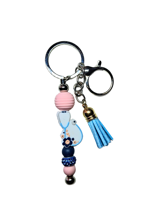 Stethoscope Keyring
